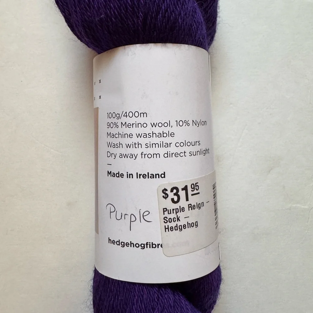 4 Skein purple bundle Sock/DK weight
See pics and description below - Picture 5 of 8